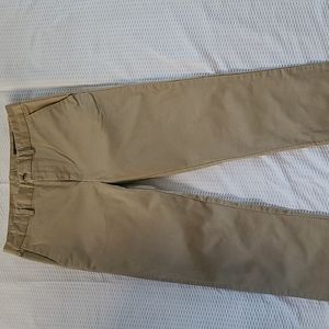 Boys Khaki  Polo Pants Size 14
